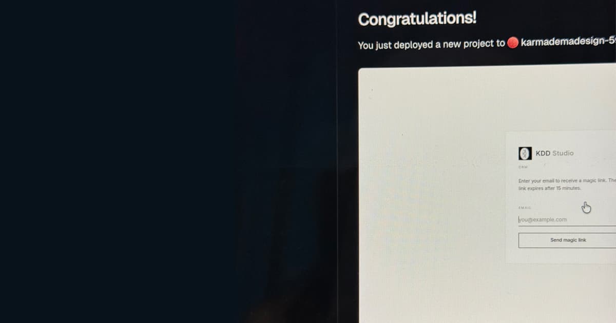 I BUILT MY OWN CRM IN TWO DAYS AND IT CHANGED HOW I RUN MY STUDIO